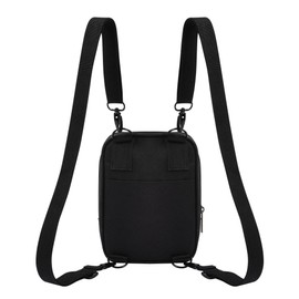 Aucuu Crossbody Bag Sling Purse for Women Men, Mini Crossbody Bag with Adjustable Strap, Multi Position Fanny Back Pack for Sports, Workout, Travel, Cycling, Black