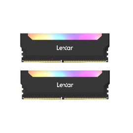 Lexar Hades RGB DDR4 RAM 16GB Kit (8GBx2) 3600 MHz, 288-Pin U-DIMM Desktop Memory, LED Lightning DRAM Gaming Memory, JEDEC / XMP 2.0 High Performance Computer Memory (LD4BU008G-R3600ADLH)