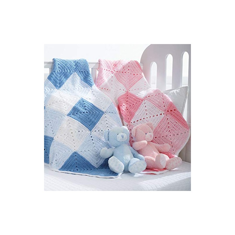 Bernat Softee Baby Yarn, 5 oz, Gauge 3 Light, Blue