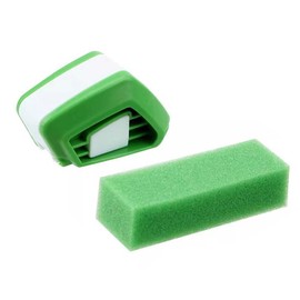 HAMKU Pack of 2 Windscreen Wipers Cutter Sharpener, 2 Sponges Cleaning Cloths, Car Windscreen Wiper, Car Wiper Recutter, Wiper Blade Repair for Car SUV, a