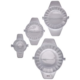 Ibili Dumpling Maker Set 5.5/7.5/9.5/12.5 cm 4-part, plastic, white