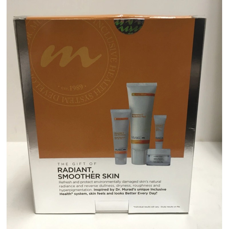 MURAD REAL RADIANCE, BETTER EVERY DAY, PEEL+MOISTURE+