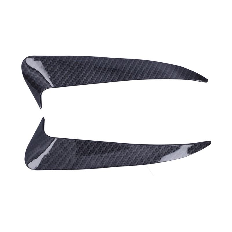 2pcs Rear Bumper Spoiler Side Canard Left Right Fit for