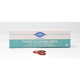 B Metal Center Medium Paper Discs 50 per Box (19mm (3/4))