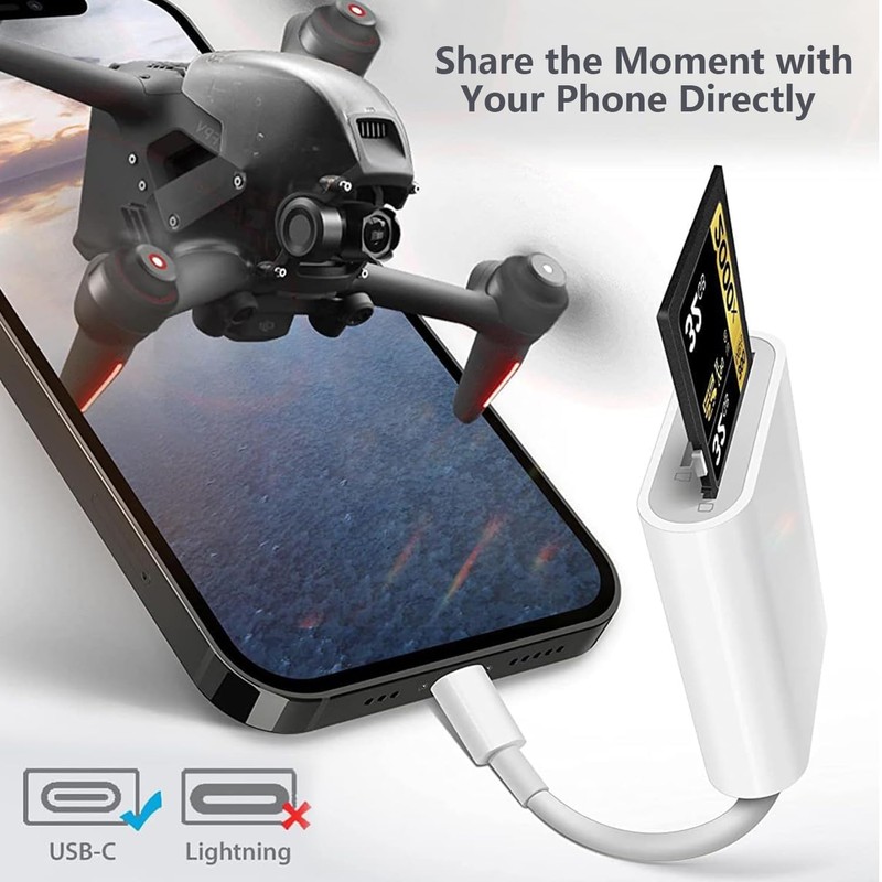 SD Card Reader USB C, 2 in 1 SD Card