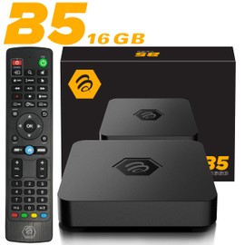 BuzzTV B5 Series Android 11 TV Box | Amlogic S905W2 Quad Core A-35 | 2GB DDR RAM | 16GB eMMC Storage | 4K Streaming Device | Dual-Band Wi-Fi | Bluetooth 5.0 | HDR Support