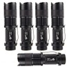 ULTRAFIRE 5 Pack SK68 Tactical and Small Flashlights,7w 3-Mode Pocket