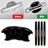 Unbranded Set of 8 SPORTS Car Door Handle Protector Automotive