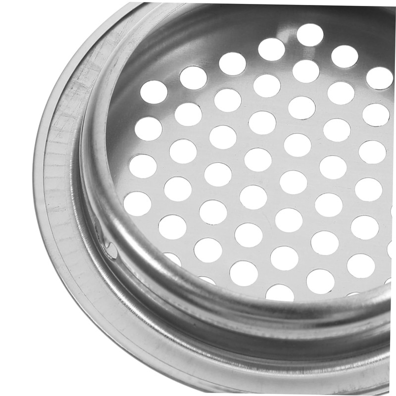 SHINEOFI 20pcs Round Stainless Steel Vent Covers Circular Air Louvers