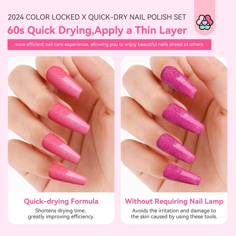 Saviland 30 Colors Gel Nail Set 040