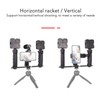 Universal Phone Cage, Horizontal Vertical Switching Smartphone Video Rig with