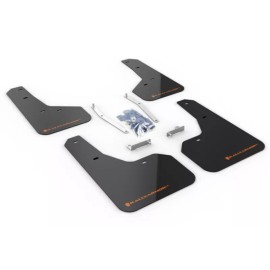 Rally Armor UR Black Mud Flap w/ Orange Logo for 2019+ Subaru Forester