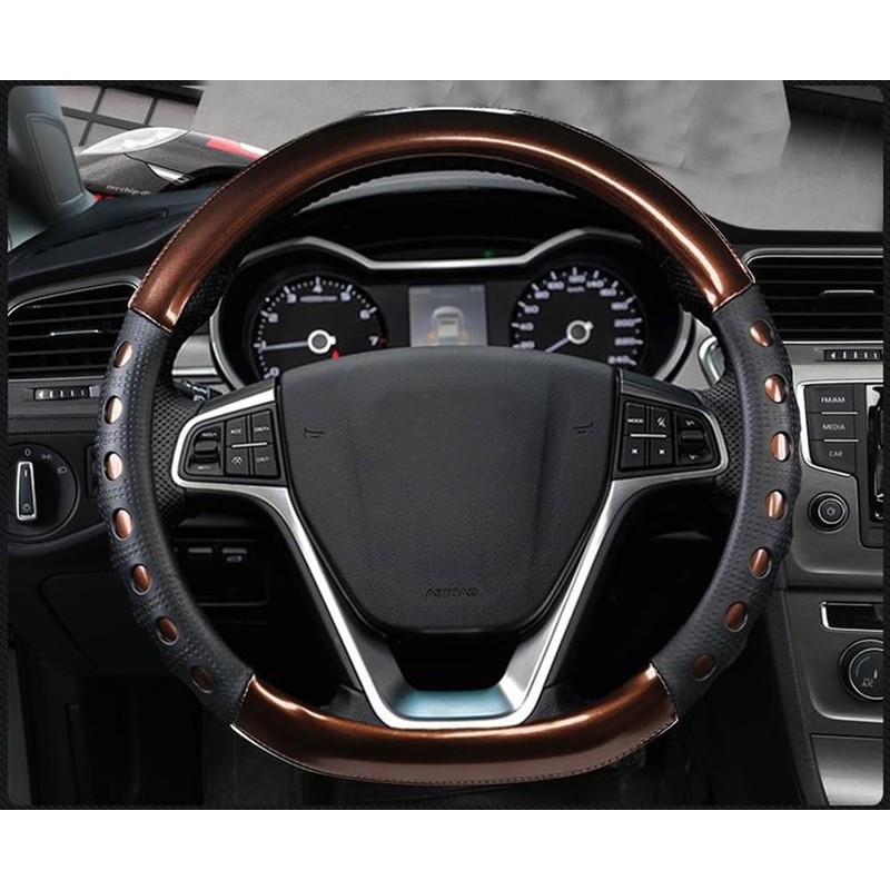 D Cut Steering Wheel Cover - D Shaped Flat Bottom