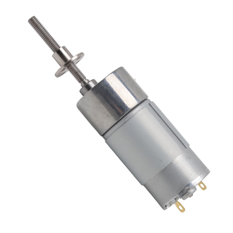 DC24V Self Locking Worm Gear Motor High Torsion Speed Reduction