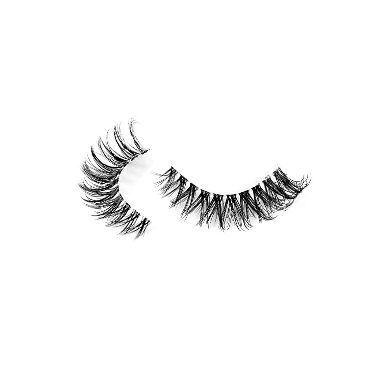 3D False Eyelashes, Natural Eyelashes, Pure Handmade Natural Look, Fluffy