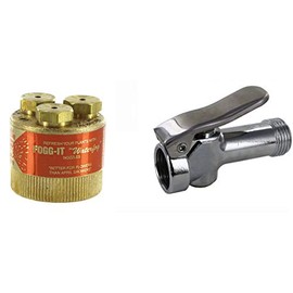 Fogg-It Misting Nozzle 2 GPM Low Volume with Shutoff Thumb Valve (Bundle, 2 Items)