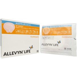 Smith & Nephew Foam Dressing Allevyn Life 8.5 X 9" Sacral Sterile (#66801307, Sold Per Box)