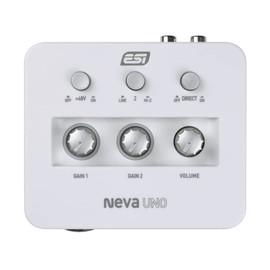 ESI NEVA Uno 2-Channel USB Audio Interface + Keepdrum Headphones
