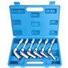 DPTOOL 6pcs 3/8" Drive Extra Long Glow Plug Socket Set,