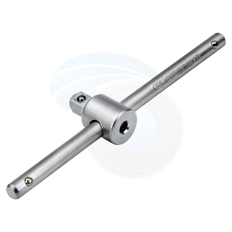 Harden 1/4in Drive Sliding T Bar Handle Socket Wrench Spanner