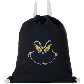 EXPRESS-STICKEREI Gym Bag Funny Saying | Bag Black Waterproof Sports Bag Gym Bag Backpack Funny Bag Women Men Bag Backpack Bag Funny Sports Bag, Grinch Gym Bag