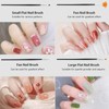20 Piece Nail Brush Set with Dotting Tool, Brush for