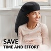 Large Hooded Hair Dryer Bonnet Attachment w/Integrated Headband - Reduces