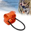 Rappel Device Aluminum Magnesium Alloy ATC Rappelling Descender for Outdoor