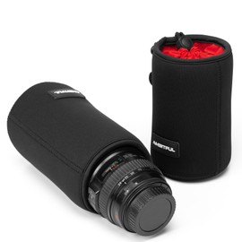 AMBITFUL Camera Lens Bag 10cm/3.93",13cm/5.11",15cm/5.9",17cm/6.69",28cm/11.02" for DSLR Camera Lens (Canon, Nikon, Pentax, Sony, Tamron, Sigma, Olympus, Panasonic, Fuji) (10cm/3.93")