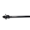 50 x Black Nylon Clip On Cable Ties with Wings