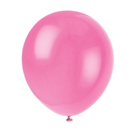 Bubblegum Pink Latex Balloons, 12" (10-Pack) - Premium-Quality & Vibrant Party Decorations, Perfect for Any Celebration