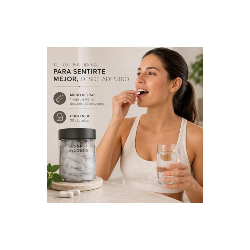 SESN HLP Blend Carnitina BCAA Té Verde Café Verde 30