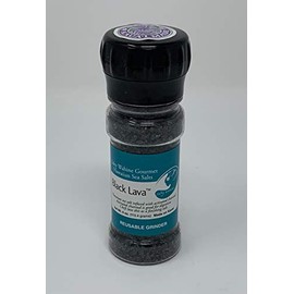 Salty Wahine Black Lava Salt