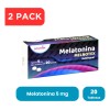 Melatonina 5 Mg Melnotex Pack Con 40 Tableta Sublingual