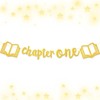 Chapter One Banner Sign A New Chapter Begins Book Reading