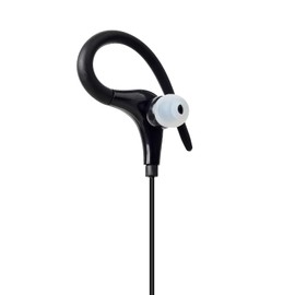 HYS G-Shape Earpiece Police Security Radio Headset Inline PTT Mic Microphone Compatible With Motorola CP040 DP1400 GP68 GP88 GP300 CT150 Hyera Midland 2 Way Radio