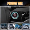 QZTYTY Car Engine Start Stop Decoration Ring, Car Start Button