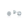 Puremond 4-part round 925 silver earrings OTS123C05D plating color /