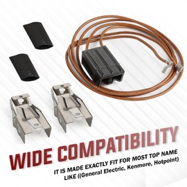 WB17T10006 Range Surface Burner Terminal Block Kit by Seentech – Compatible with GE Kenmore Hotpoint Ranges/Stoves/Ovens - Replaces AP3203326, 1038747, WB17T10006 (Pack of 2)