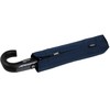 iX-brella Men's Pocket Umbrella Open-Close Automatic Round Hook Handle, Carbon