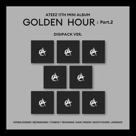 ATEEZ GOLDEN HOUR : Part.2 11th Mini Album - Digipack version (SEONGHWA Ver.)