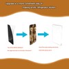20-Pack 2x2 Inch Clear Acrylic Magnets with Strong Adhesive Backing,