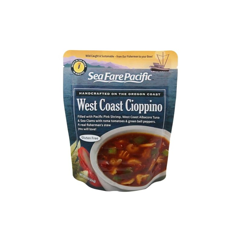 Sea Fare Pacific West Coast Cioppino, 9 Ounce (Pack of