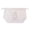 Mirimiri Lunch Drawstring Lunch Pouch, Rabbit, New School, Coolier, Cute