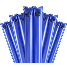 LanPool 8.5ft Double Chamber Pool Water Bags, Heavy Duty Water Tubes | Pool Cover Weights for Inground Pool Cover,Water Bags for Pool Covers Winter Closing-5pack