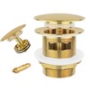 Freestanding Tub Drain, Pop Up Freestanding Bathtub Drain, Removable Filter
