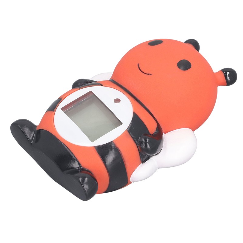 Baby Bath Thermometer Cartoon Bee Shaped IPX7 Waterproof 10‑50 Degrees