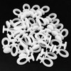 130 PCS Curtain Track Gliders Rollers – Silent Curtain Pulleys
