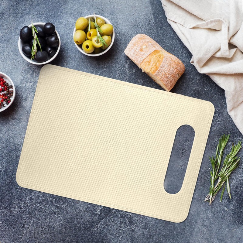 Set of 6 Plastic Chopping Boards, Non-Slip Boards, BPA-Free, Antibacterial