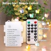 Tiny Duck String Lights Battery/USB Powered - 10ft 40 Lights